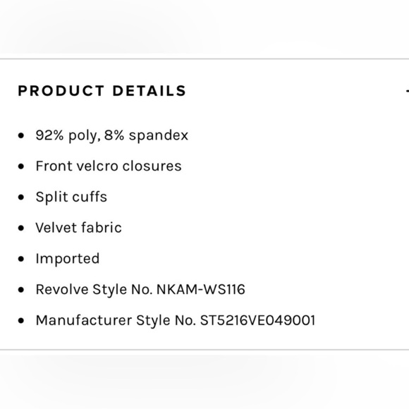 Norma Kamali black velvet oversized NK Velcro button shirt size XS Revolve - Picture 11 of 13